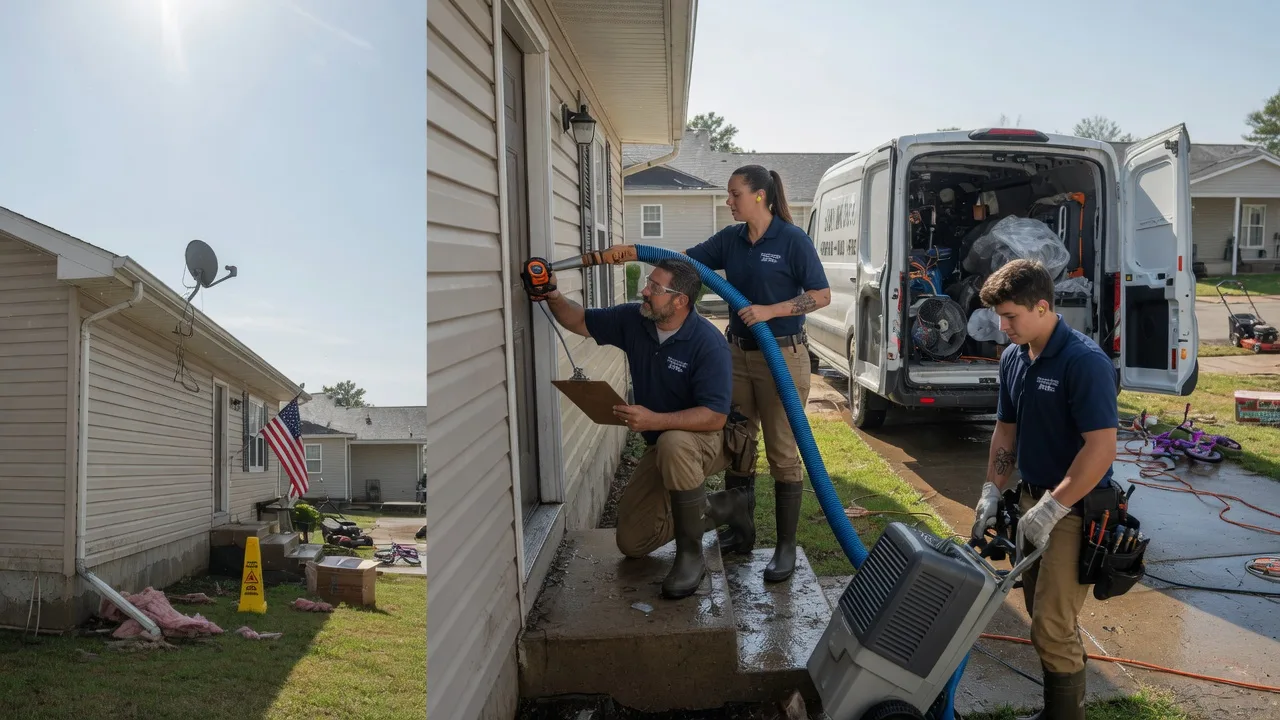 Ceiling Water Damage Restoration in Frankton, IN near me